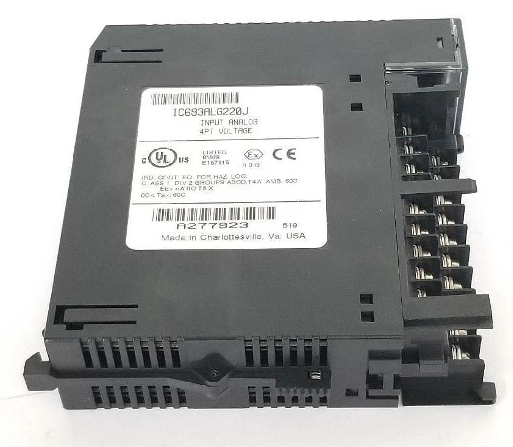 Used GE FANUC IC693ALG220J INPUT ANALOG 4PT VOLTAGE MODULE