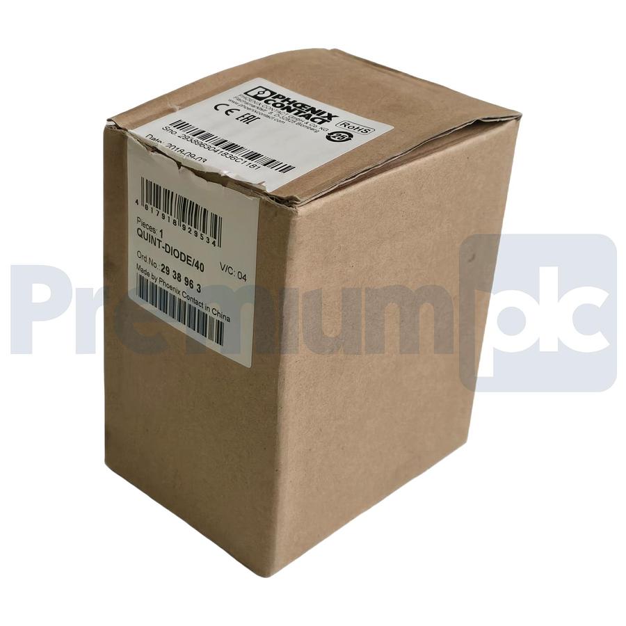 Used Phoenix Contact 2938963 | QUINT-DIODE/40 Redundancy Power Module 24VDC 40A NSMP