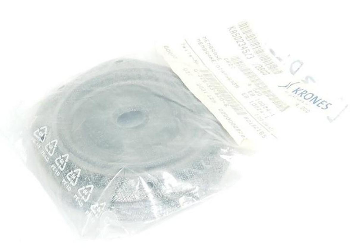 Used LOT OF 6 NEW KRONES 0-029-93-520-6 MEMBRANES / DIAPHRAGMS EB 10024-1, GMB 102-8