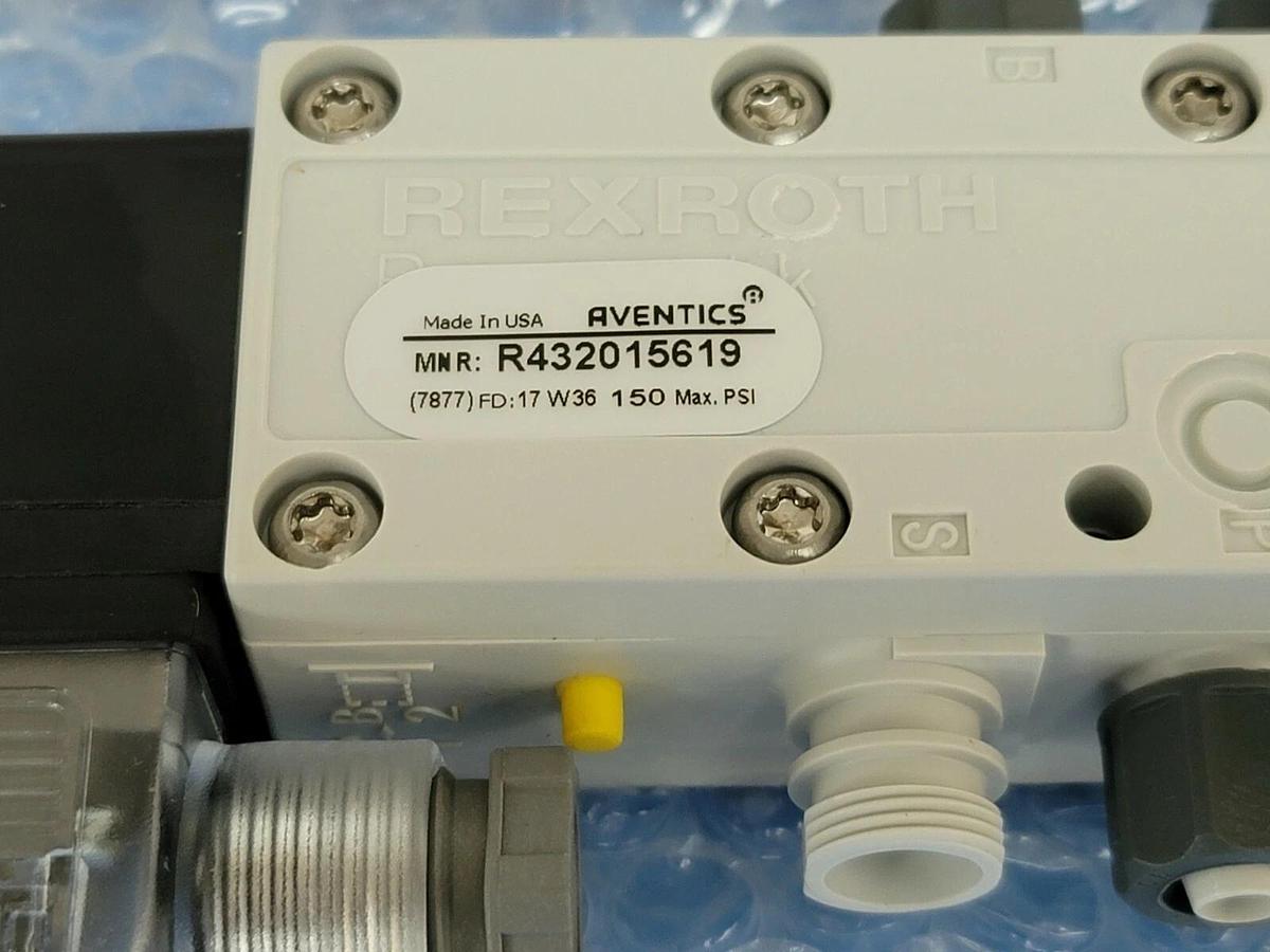 Used NIB BOSCH AVENTICS R432015619 740 VALVE 24V DC 2.1W COIL