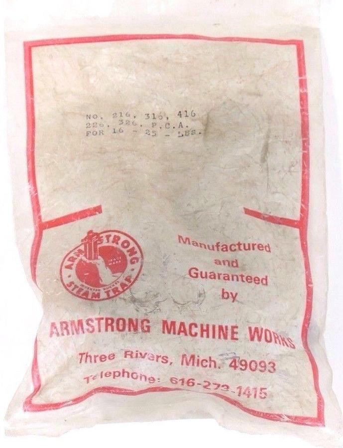 NEW ARMSTRONG MACHINE WORKS BRACKET KIT 216, 316, 416, 226, 326, P.C.A.