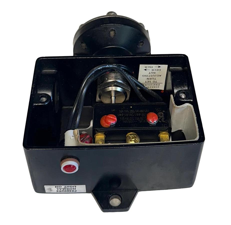 Used DRESSER ASHCROFT B424V-XFM / B424VXFM PRESSURE SWITCH 15PSI 125/250/480VAC USNP
