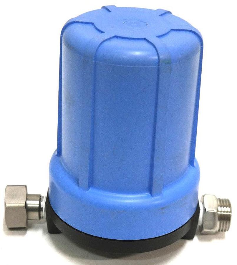 Used NEW USA-PPI 4" WIDE, 5" DEPTH, FILTER HOUSING WITH FITTINGS