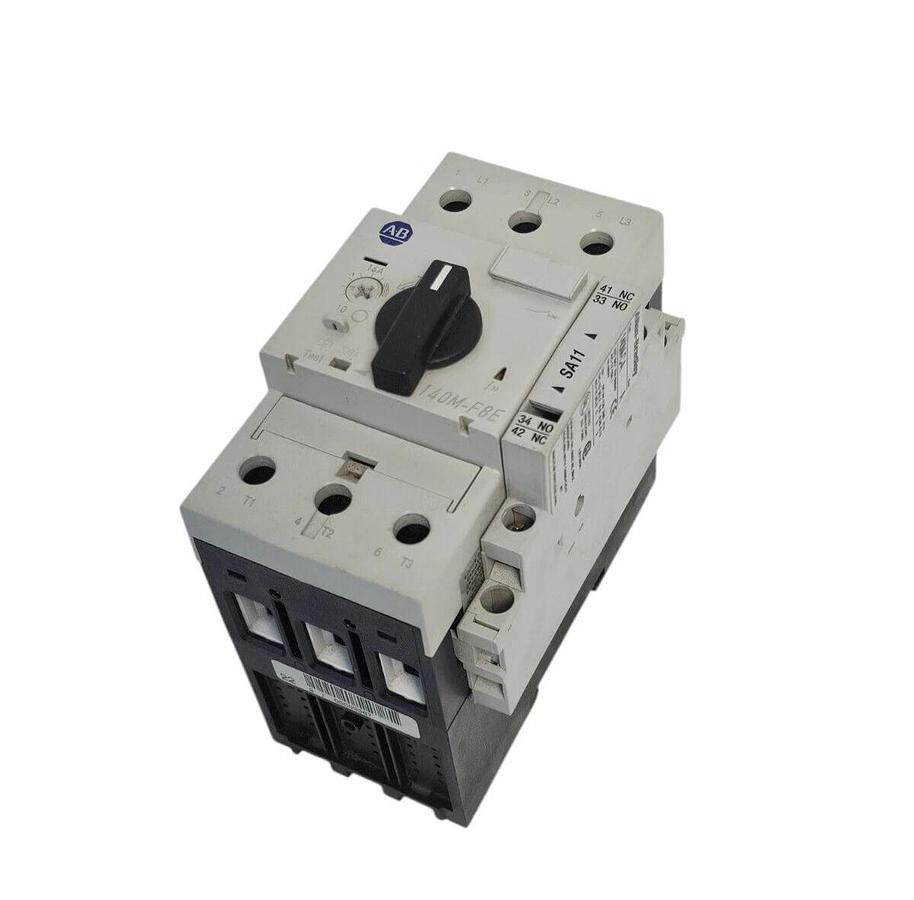 Used ALLEN BRADLEY 140M-F8E-C16 SER. B MOTOR PROTECTION CIRCUIT BREAKER 140MF8EC16