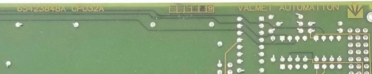 Used VALMET-AUTOMATION A413082 CPU BOARD 65423848A 32 8M W/ S423847 BOARD 65424000A