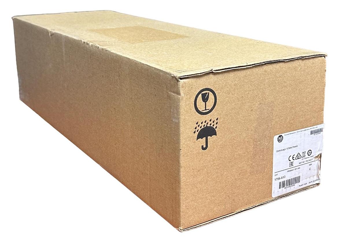 Used ALLEN BRADLEY 1756-A13 /C ControlLogix 13-SLOT PLC MODULE CHASSIS 1756A13 NSMP