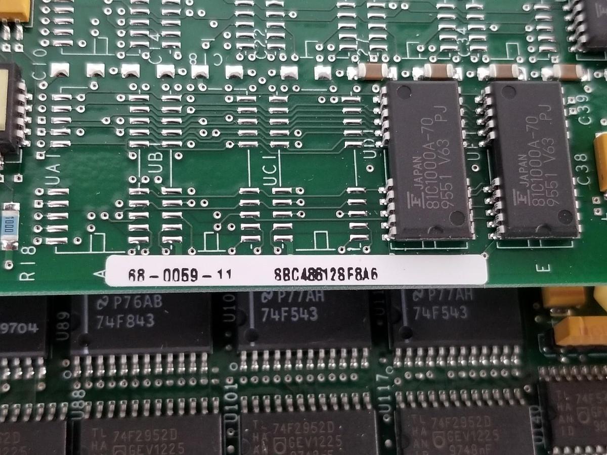 Used RADISYS / COE MFG. 288-8059-300 MASTER CPU W/ 5X86 133MHZ UPGRADE 288-8010-00/50