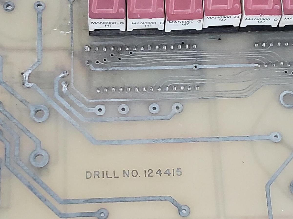 Used GENERIC DRILL NO. 124415 BOARD BD. NO. 224414A ASSY. 124416