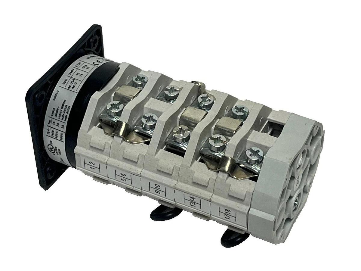 Electroswitch KW40-906A1-2 | KW40 Cam-Actuated Rotary Switch | 40A 600VAC
