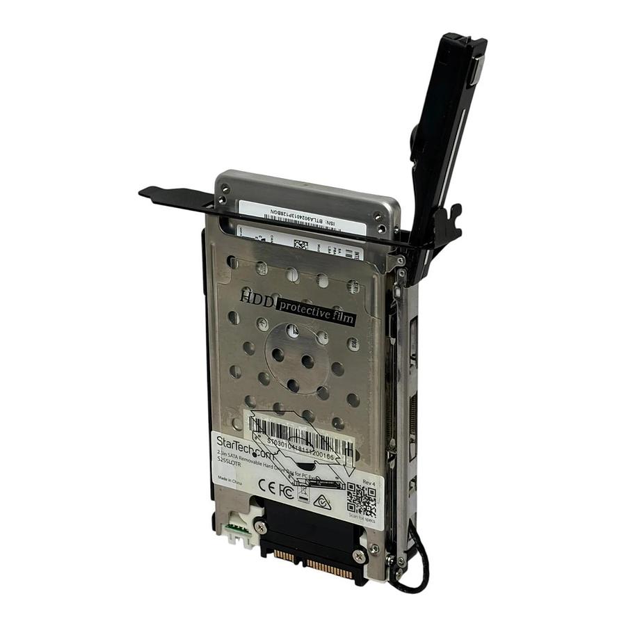 Intel 545s Series 128GB 2.5" SATA SSD StarTech S25SLOTR Removable Drive Bay
