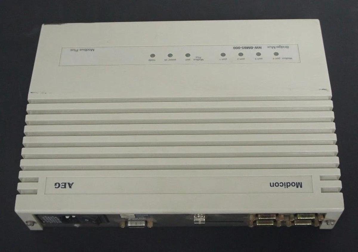 Used MODICON NW-BM85-000 BRIDGE/MUX MODBUS PLUS PROM: AS-S960-005