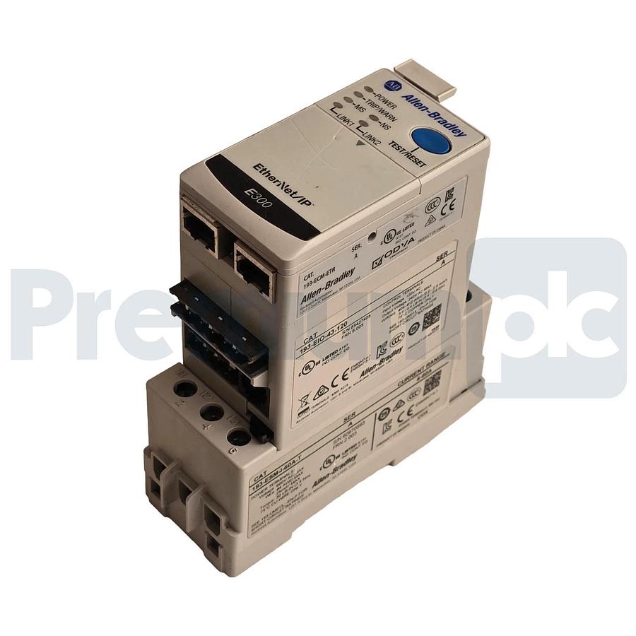 Used Allen-Bradley E300 Overload Relay 193-ESM-I-60A-T | 193-EIO-43-120 | 193-ECM-ETR
