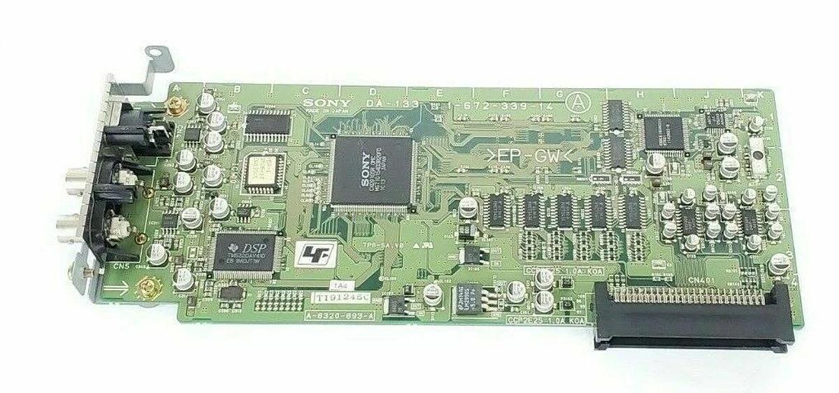 Used SONY DA-133 1-672-339-14 DIGITAL SURVEILLANCE S VIDEO OUTPUT BOARD A-8320-893-A
