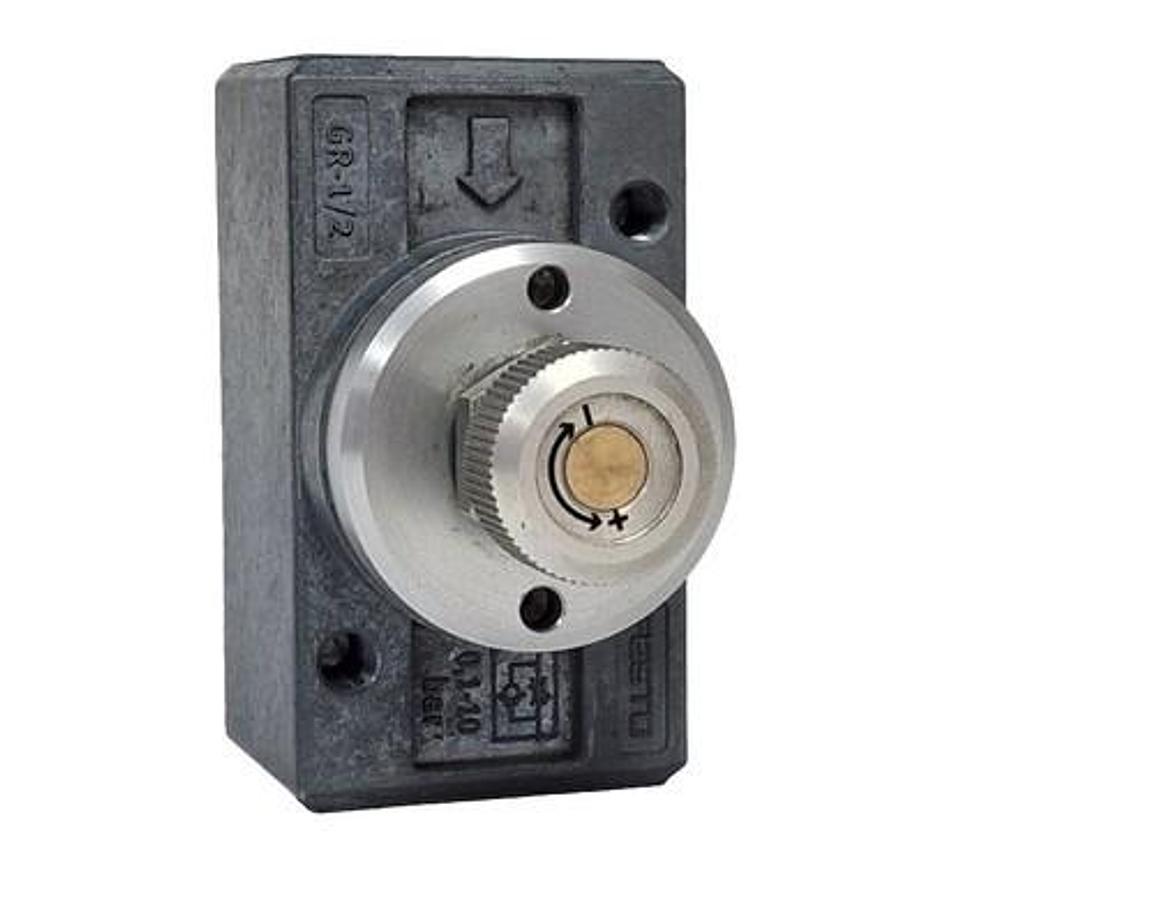 Used NEW FESTO GR-1/2 FLOW CONTROL VALVE 0.1-10BAR