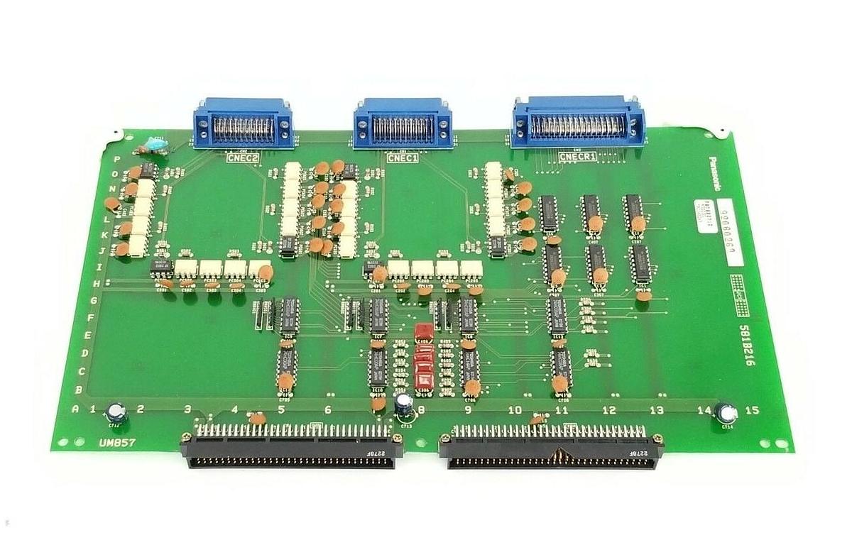 Used PANASONIC UM857 CONTROL BOARD MFEDZ002 581B216