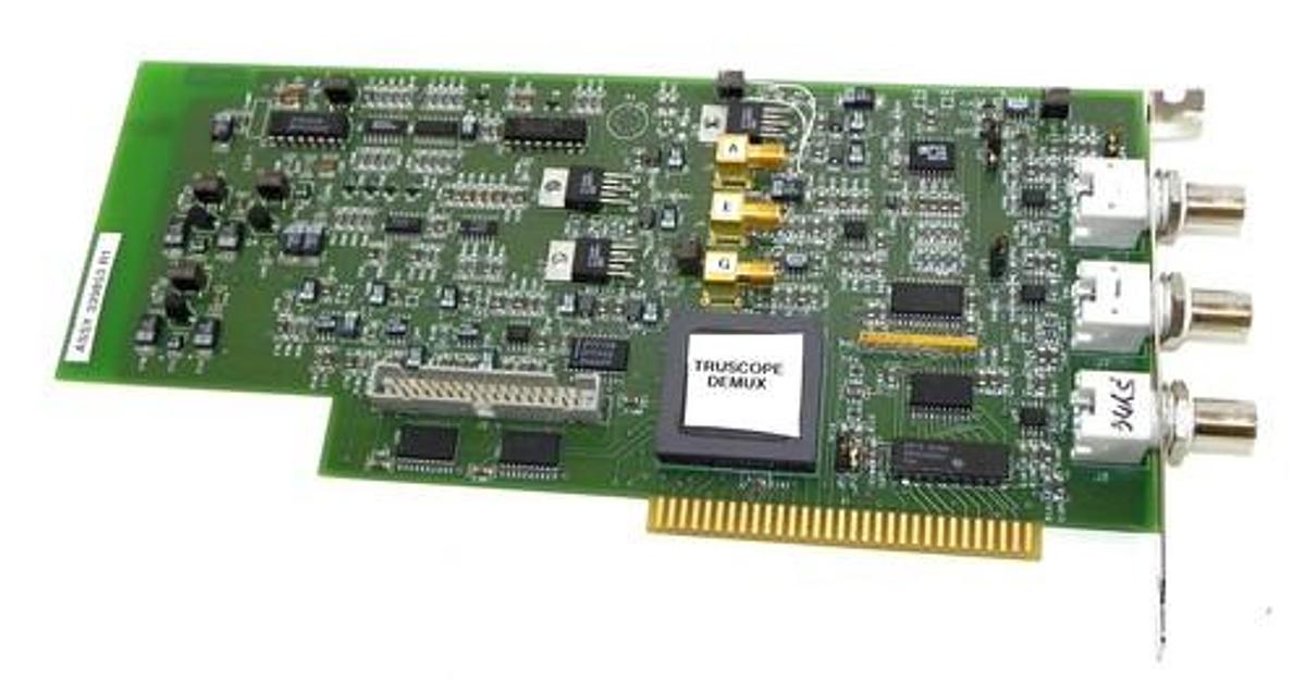 Used TRUSCOPE DEMUX ASSY 339853 R1 PCB ASSY DEMUX WELDSONIC BASIC 3398530010 REV. 04