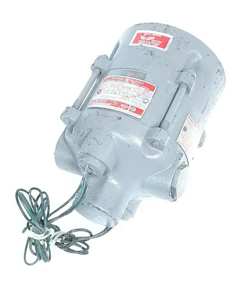 Used GENRAL ELECTRIC 5BC42AE1008 TACHOMETER GENERATOR 50VDC 5000RPM .10AMP