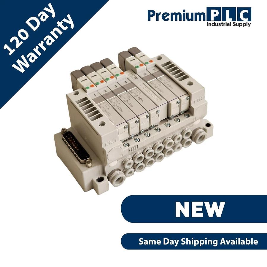 NEW SMC VV5Q11-07-DAL01092 PNEUMATIC MANIFOLD W/ (6) VQ1301N-51 & VVQ1000-10A-1