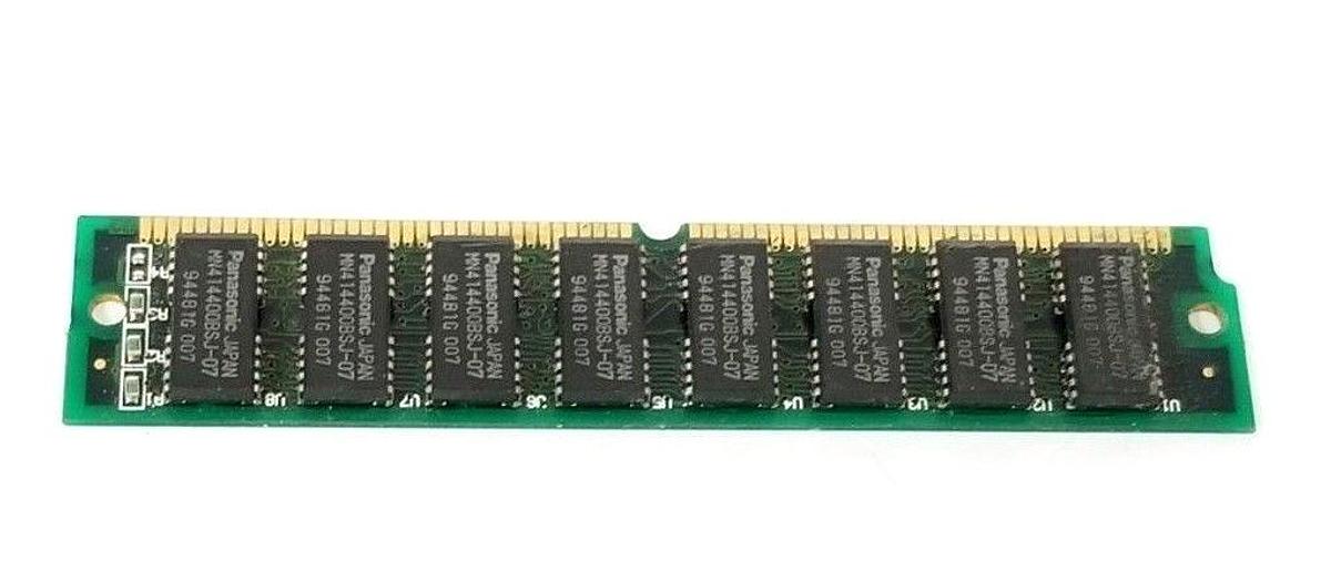 Used PANASONIC MN414400BSJ-07 RAM MODULE 94481G 007 72-PIN