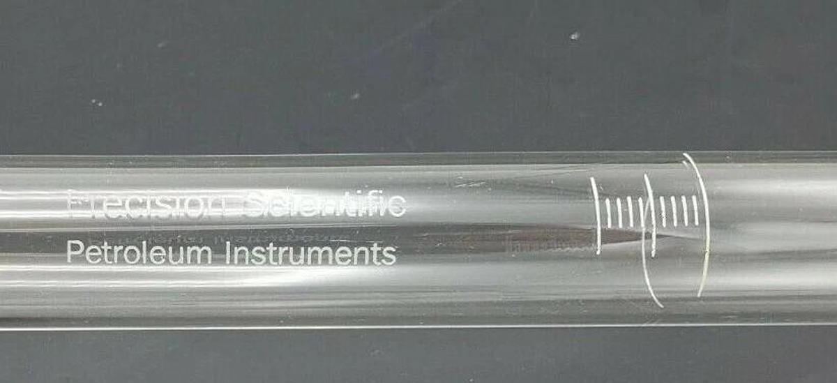 NEW PRECISION SCIENTIFIC PETROLEUM INSTRUMENTS 330169 GLASS TUBE COLUMN 1002315
