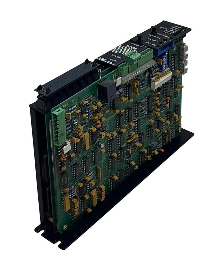 Used CLEVELAND MOTION CONTROLS CMC BLA2412-300TP-101 Servo Control Module Rev. J USNP
