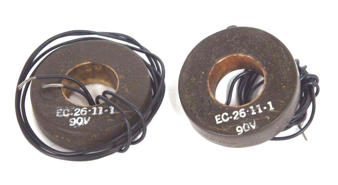 Used EC-26-11-1 COIL 90V EC26111 - LOT OF 2