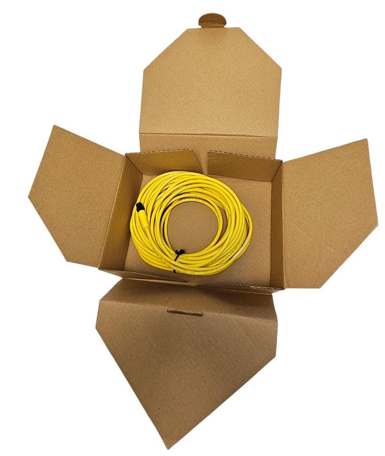 NIB ALLEN BRADLEY 889D-F4ACDM-15 QD CORDSET 4-PIN 15M 889DF4ACDM15 SER. B
