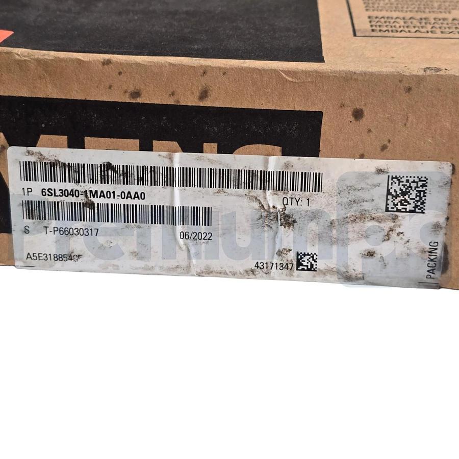 Used Siemens SINAMICS 6SL3040-1MA01-0AA0 SINAMICS Control Unit CU320-2 PN NSFS