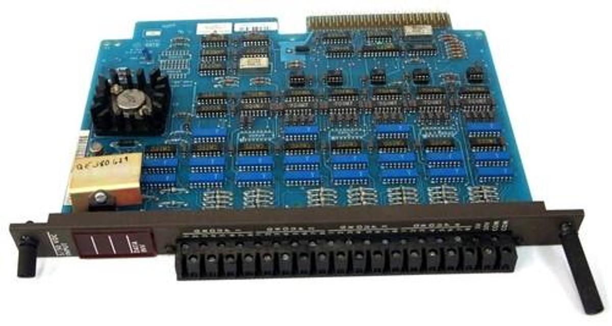 Used GENERAL ELECTRIC IC600YB811A INPUT MODULE 10-50VDC, 5VDC INPUT