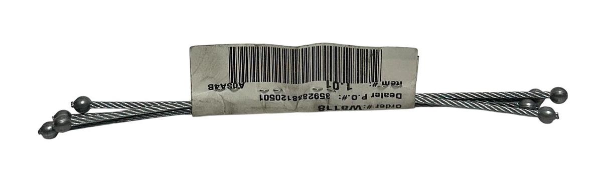 Used 4 HYSTER 1358221 / HY1358221 OEM BRAKE CABLE FITTINGS FOR FORKLIFT NSNP