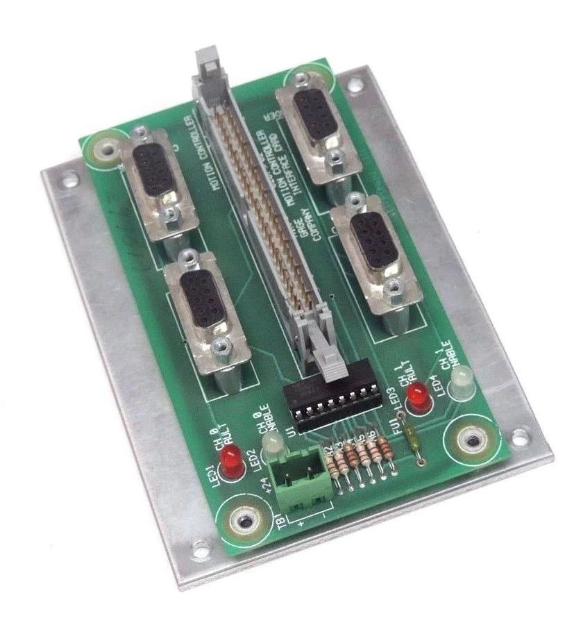 Used AIR GAGE COMPANY 02674-02 MOTION CONTROLLER INTERFACE CARD 0267402