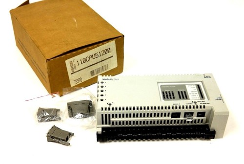Used NEW MODICON 110-CPU-512-00 MICRO CPU DC PS DC IN REL 110CPU51200