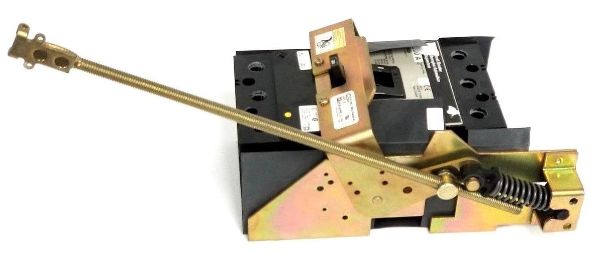 Used SQUARE D KAL26250 CIRCUIT BREAKER 600V 250A, W/ 9422RP1 OPERATING MECHANISM
