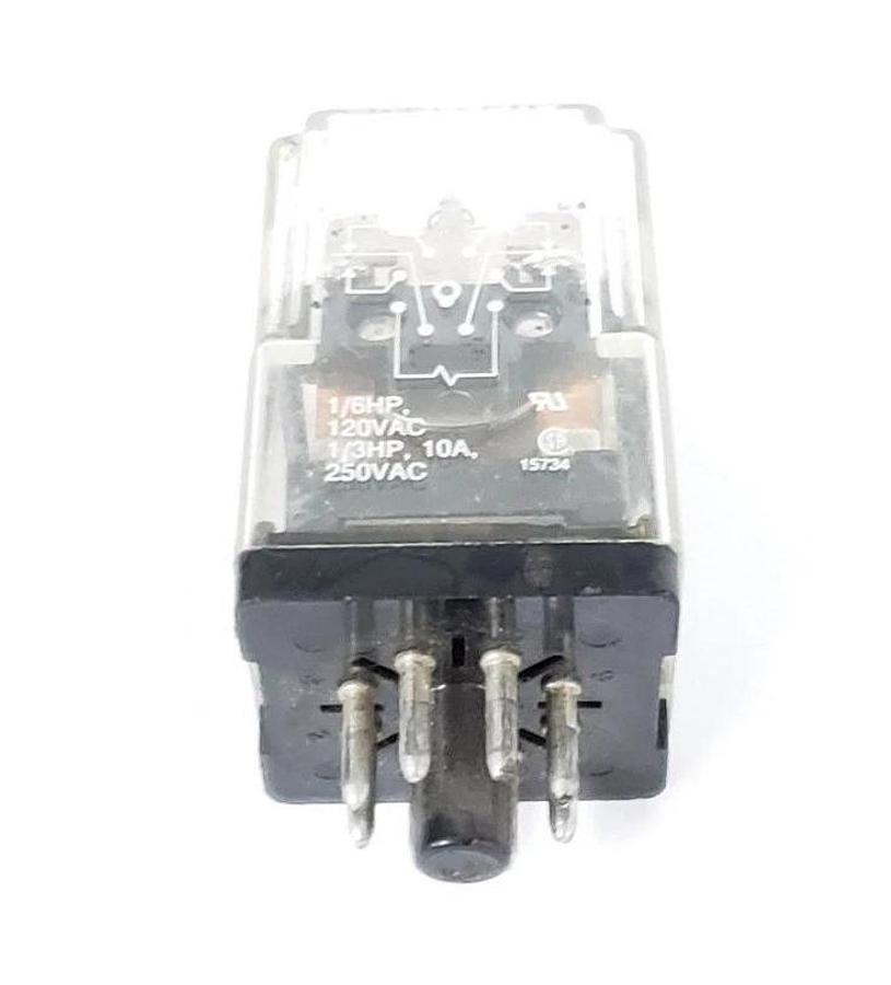 Used SIEMENS SRPA11AG-120 RELAY 10AMP DPDT 120VAC, 50/60HZ, SRPA11AG120