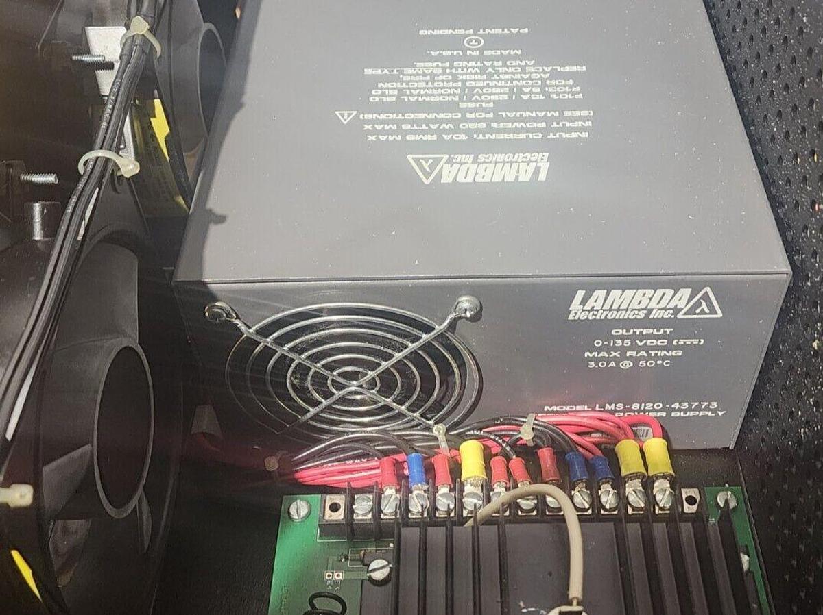 Used NEW LAMBDA LMS-8120 LMS SERIES AC-to-DC POWER SUPPLY UNIT 125VDC LMS-8120-43773