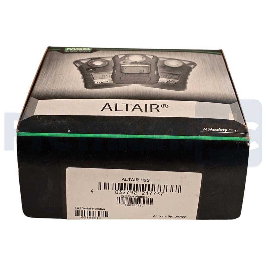 MSA ALTAIR H2S Single-Gas Detector Hydrogen Sulfide Monitor 10092521C | 10092521