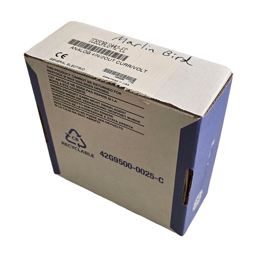 Used GE FANUC IC693ALG442-EC 90/30 ANALOG 4IN/2OUT CURR/VOLT MODULE IC693ALG442 NSMP