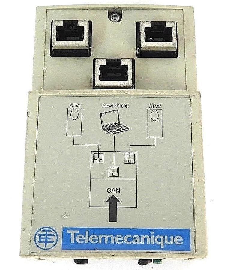 Used SCHNEIDER TELEMECANIQUE VW3CANTAP2 CANOPEN ADAPTER JUNCTION BOX