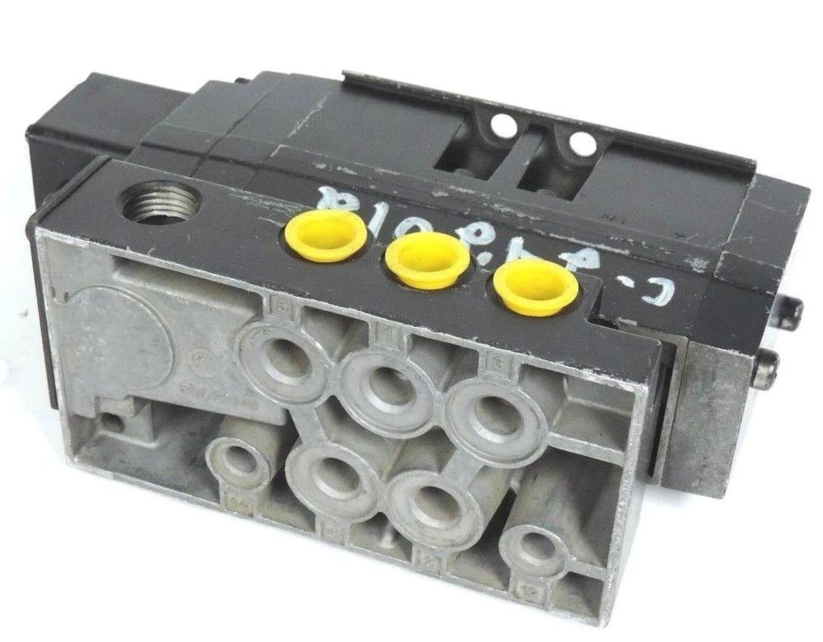 Used PARKER 4510BD20ABAE53 VALVE 40-150 PSI W/ L0030153 VALVE COIL 6.2 WATTS