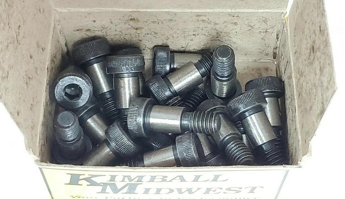 LOT OF 40 NEW KIMBALL MIDWEST 30-5604 SOCKET SHOULDER SCREWS 3/8X1/2