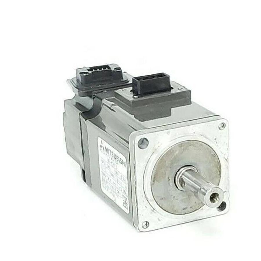Used MITSUBISHI HF-KP13 SERVO MOTOR 100W, INPUT: 3AC, 106V, 0.8A, 3000R/MIN