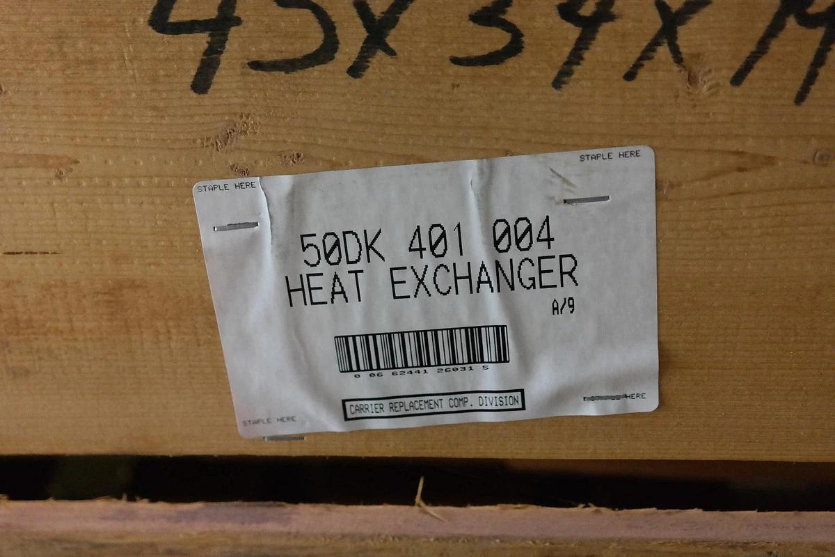 Used NEW MARCAM 34413 HEAT EXCHANGER 50DK 401004 AHU#3 TRICENTER