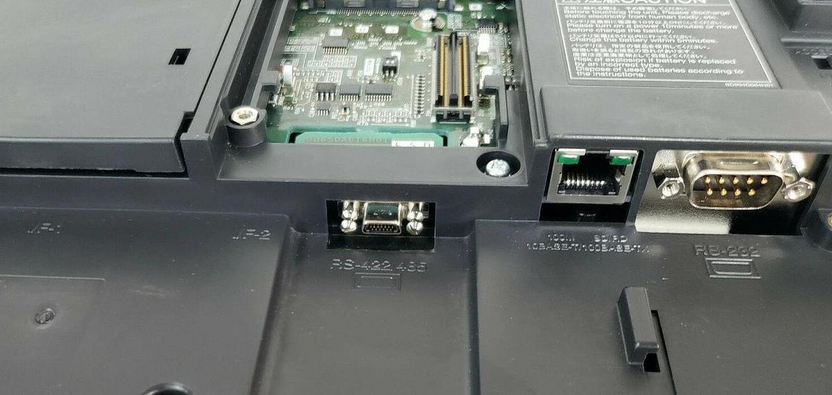 Used MITSUBISHI GT1675M-STBA OPERATOR INTERFACE 100-240VAC 50/60HZ 100VA