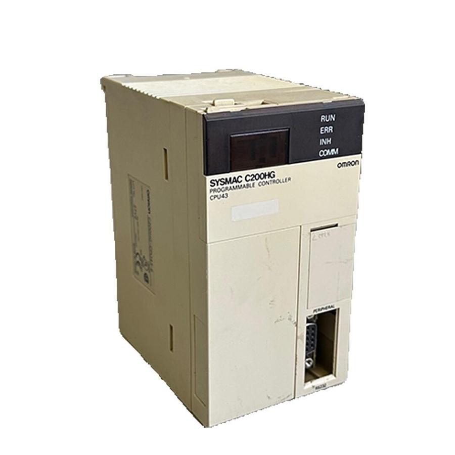 Used OMRON C200HG-CPU43-E / C200HGCPU43E SYSMAC C200HG CPU43 PROGRAMMABLE CONTROLLER