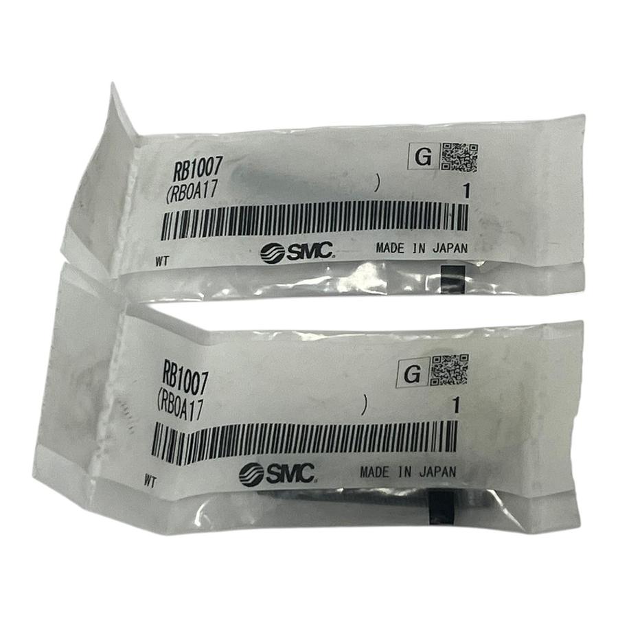 Lot of 2 SMC RB1007 Shock Absorbers Cushioning Elements New Factory Sealed OEM
