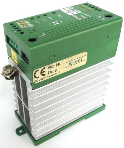 Used CD AUTOMATION CD3000-HB,OPTION HB & NF THYRISTOR CONTROL INPUT: SSR 240V 35A