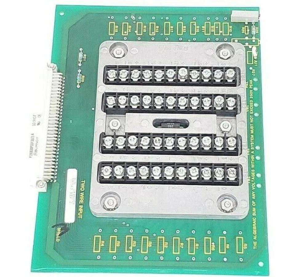 Used ACUREX KAYE 43157-011 PC BOARD 2WIRE INPUT U5063 REV. 2 43155 REV. F
