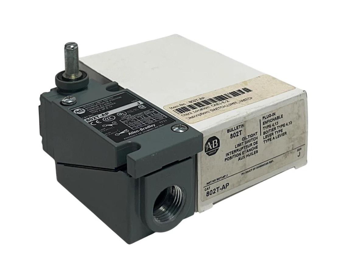 ALLEN BRADLEY 802T-AP /J BULLETIN 802T PLUG-IN OILTIGHT LIMIT SWITCH 802TAP NSMP