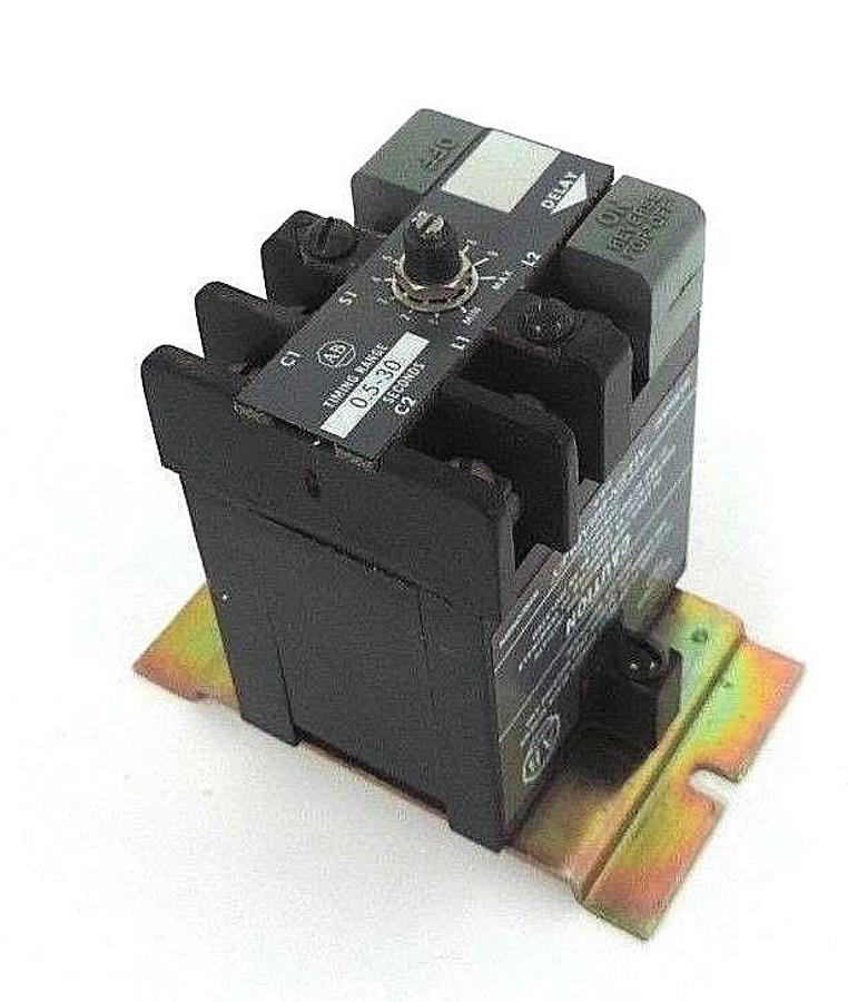 Used NEW ALLEN BRADLEY 852S-NSB SER. G SOLID STATE TIMING MODULE 0.5-30 SEC