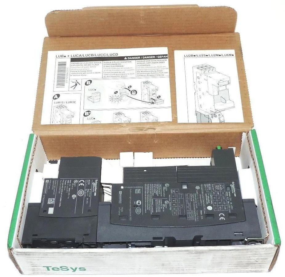 Used NIB SCHNEIDER ELECTRIC LU2B32BL REVERSE POWER BASE 32A, 24V